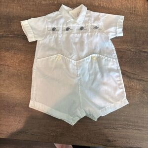 White Kids One Piece Bodysuit